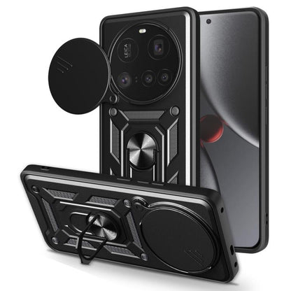Sliding Camera Cover Design TPU+PC Phone Case, For Xiaomi 15T, For Xiaomi Poco F7 / Turbo 4 Pro, For Xiaomi 15 Ultra