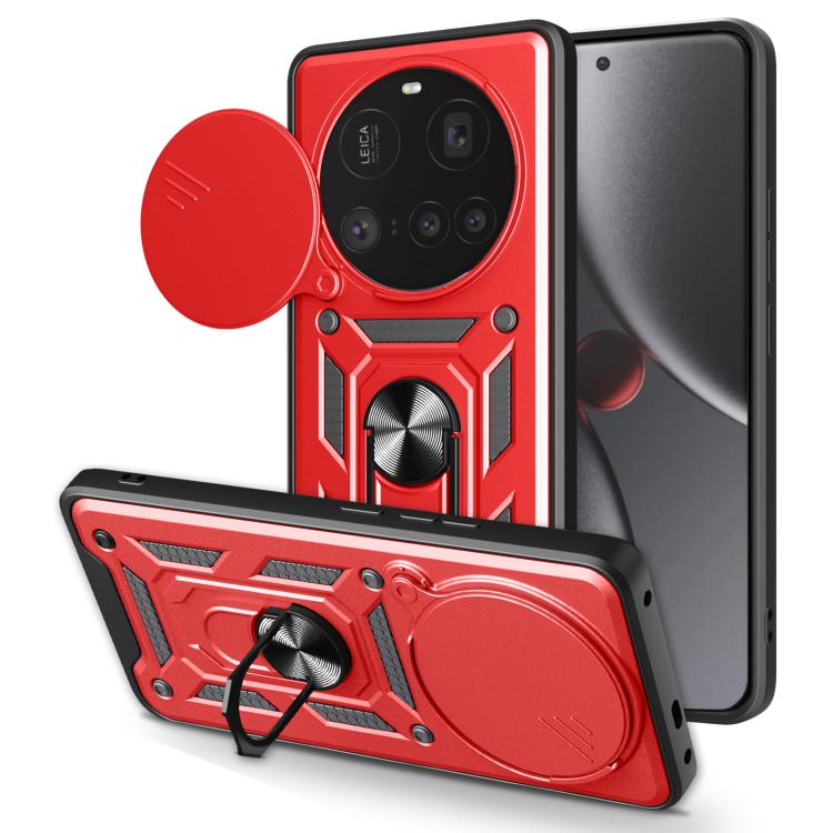 Sliding Camera Cover Design TPU+PC Phone Case, For Xiaomi 15T, For Xiaomi Poco F7, For Xiaomi 15 Ultra