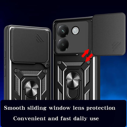 Sliding Camera Cover Design TPU+PC Phone Case, For Xiaomi Poco M7 Pro 5G, For Xiaomi 15 Pro, For Xiaomi 15