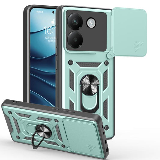 Sliding Camera Cover Design TPU+PC Phone Case, For Xiaomi Poco M7 Pro 5G, For Xiaomi 15 Pro, For Xiaomi 15
