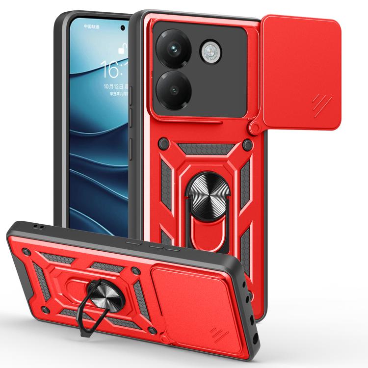 Sliding Camera Cover Design TPU+PC Phone Case, For Xiaomi Poco M7 Pro 5G, For Xiaomi 15 Pro, For Xiaomi 15