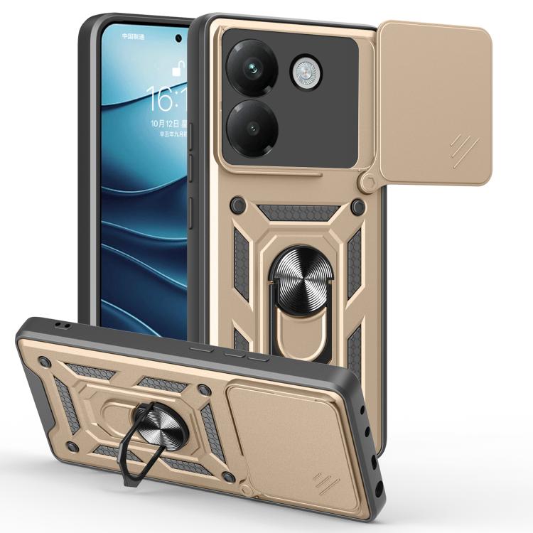Sliding Camera Cover Design TPU+PC Phone Case, For Xiaomi Poco M7 Pro 5G, For Xiaomi 15 Pro, For Xiaomi 15