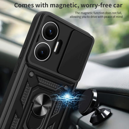 Sliding Camera Cover Design TPU+PC Phone Case, For Xiaomi Poco F7 / Turbo 4 Pro, For Xiaomi 15 Ultra, For Xiaomi Poco X7 Pro 5G Global