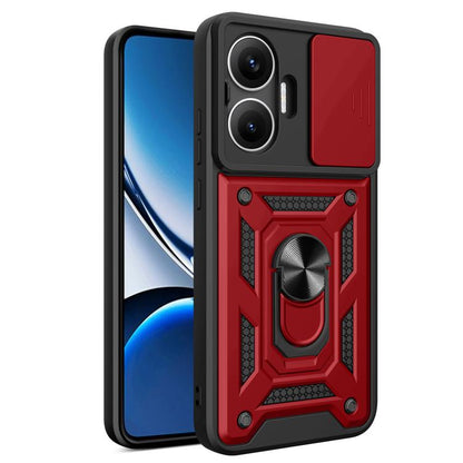 Sliding Camera Cover Design TPU+PC Phone Case, For Xiaomi 15T, For Xiaomi Poco F7, For Xiaomi 15 Ultra