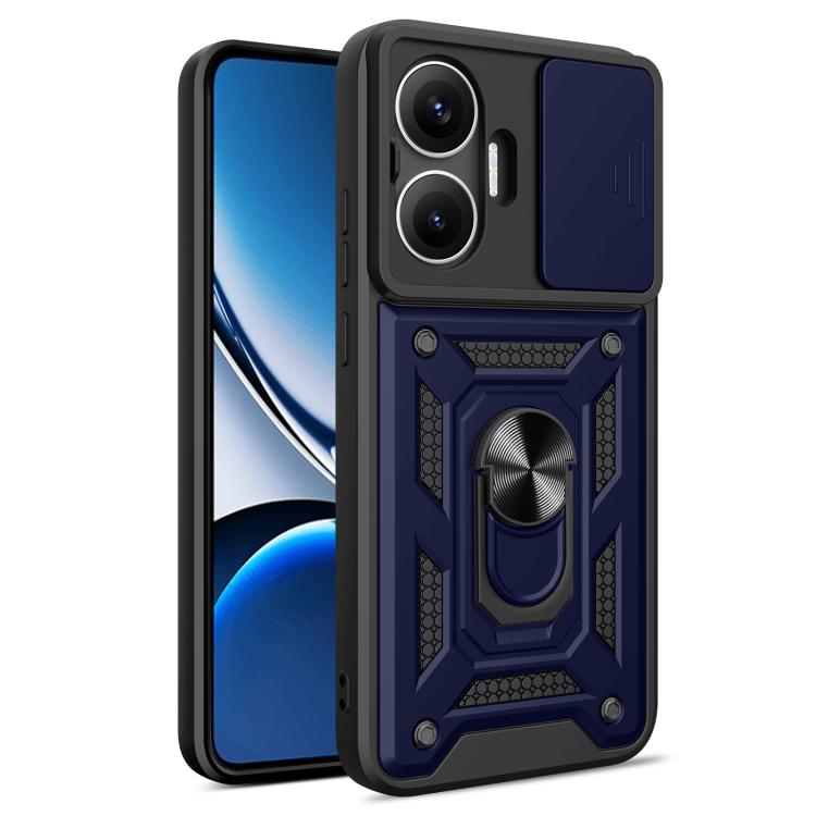 Sliding Camera Cover Design TPU+PC Phone Case, For Xiaomi 15T, For Xiaomi Poco F7, For Xiaomi 15 Ultra