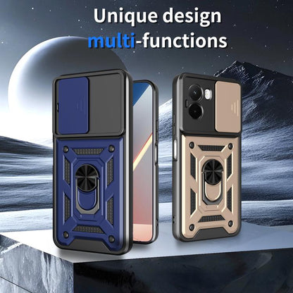 Sliding Camera Cover Design TPU+PC Phone Case, For Xiaomi Poco M7 4G 169mm, For Xiaomi 15T Pro, For Xiaomi 15T