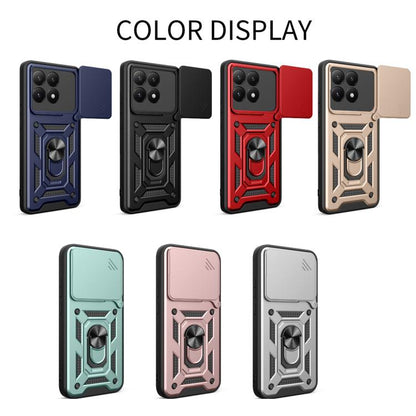 Sliding Camera Cover Design TPU+PC Phone Case, For Xiaomi 15T, For Xiaomi Poco F7, For Xiaomi 15 Ultra