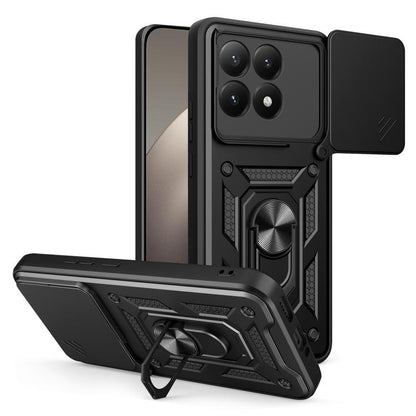 Sliding Camera Cover Design TPU+PC Phone Case, For Xiaomi 15T, For Xiaomi Poco F7 / Turbo 4 Pro, For Xiaomi 15 Ultra