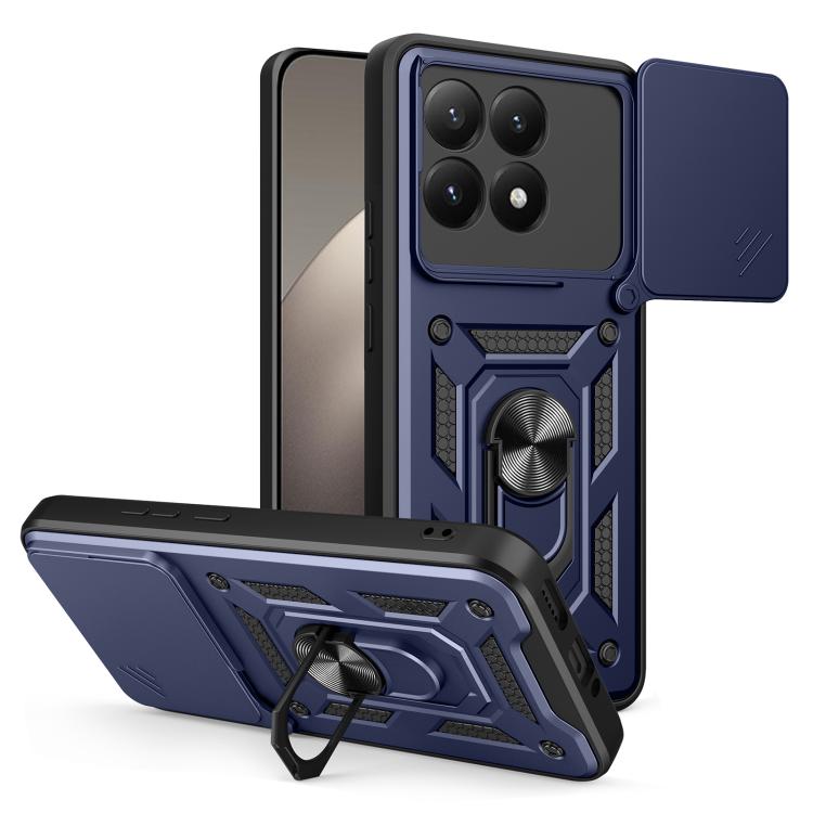 Sliding Camera Cover Design TPU+PC Phone Case, For Xiaomi 15T, For Xiaomi Poco F7, For Xiaomi 15 Ultra