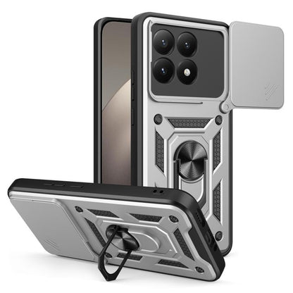 Sliding Camera Cover Design TPU+PC Phone Case, For Xiaomi 15T, For Xiaomi Poco F7 / Turbo 4 Pro, For Xiaomi 15 Ultra