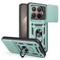 Sliding Camera Cover Design TPU+PC Phone Case, For Xiaomi Poco M7 4G 169mm, For Xiaomi 15T Pro, For Xiaomi 15T