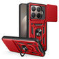 Sliding Camera Cover Design TPU+PC Phone Case, For Xiaomi Poco M7 4G 169mm, For Xiaomi 15T Pro, For Xiaomi 15T