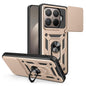 Sliding Camera Cover Design TPU+PC Phone Case, For Xiaomi Poco M7 4G 169mm, For Xiaomi 15T Pro, For Xiaomi 15T