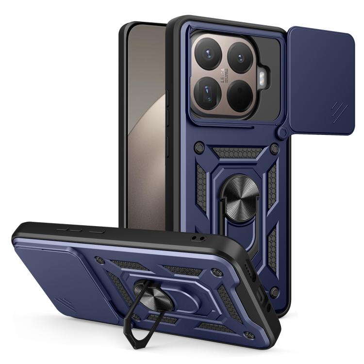 Sliding Camera Cover Design TPU+PC Phone Case, For Xiaomi Poco M7 4G 169mm, For Xiaomi 15T Pro, For Xiaomi 15T