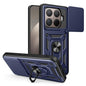 Sliding Camera Cover Design TPU+PC Phone Case, For Xiaomi Poco M7 4G 169mm, For Xiaomi 15T Pro, For Xiaomi 15T