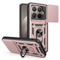 Sliding Camera Cover Design TPU+PC Phone Case, For Xiaomi Poco M7 4G 169mm, For Xiaomi 15T Pro, For Xiaomi 15T