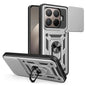 Sliding Camera Cover Design TPU+PC Phone Case, For Xiaomi Poco M7 4G 169mm, For Xiaomi 15T Pro, For Xiaomi 15T