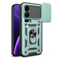 Sliding Camera Cover Design TPU+PC Phone Case, For Xiaomi 17 Pro Max, For Xiaomi Poco M7 4G 169mm, For Xiaomi 15T Pro