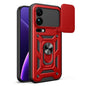 Sliding Camera Cover Design TPU+PC Phone Case, For Xiaomi 17 Pro Max, For Xiaomi Poco M7 4G 169mm, For Xiaomi 15T Pro