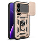 Sliding Camera Cover Design TPU+PC Phone Case, For Xiaomi 17 Pro Max, For Xiaomi Poco M7 4G 169mm, For Xiaomi 15T Pro