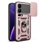 Sliding Camera Cover Design TPU+PC Phone Case, For Xiaomi 17 Pro Max, For Xiaomi Poco M7 4G 169mm, For Xiaomi 15T Pro