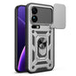 Sliding Camera Cover Design TPU+PC Phone Case, For Xiaomi 17 Pro Max, For Xiaomi Poco M7 4G 169mm, For Xiaomi 15T Pro