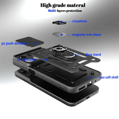 Sliding Camera Cover Design TPU+PC Phone Case, For Xiaomi Poco X8 Pro Max 5G, For Xiaomi Poco X8 Pro 5G, For Xiaomi 17 Ultra