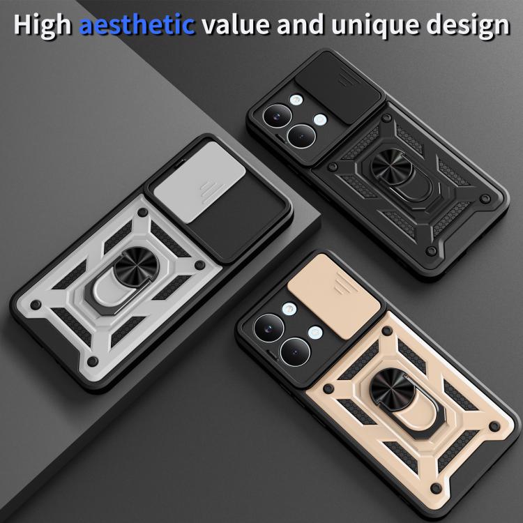 Sliding Camera Cover Design TPU+PC Phone Case, For Xiaomi Poco X8 Pro Max 5G, For Xiaomi Poco X8 Pro 5G, For Xiaomi 17 Ultra