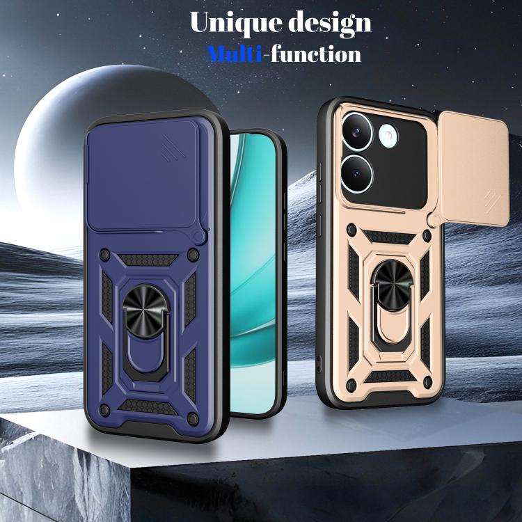 Sliding Camera Cover Design TPU+PC Phone Case, For Xiaomi Poco X8 Pro 5G, For Xiaomi 17 Ultra, For Xiaomi 17 Pro Max