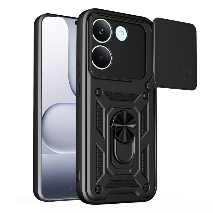 Sliding Camera Cover Design TPU+PC Phone Case, For Xiaomi Poco X8 Pro 5G, For Xiaomi 17 Ultra, For Xiaomi 17 Pro Max