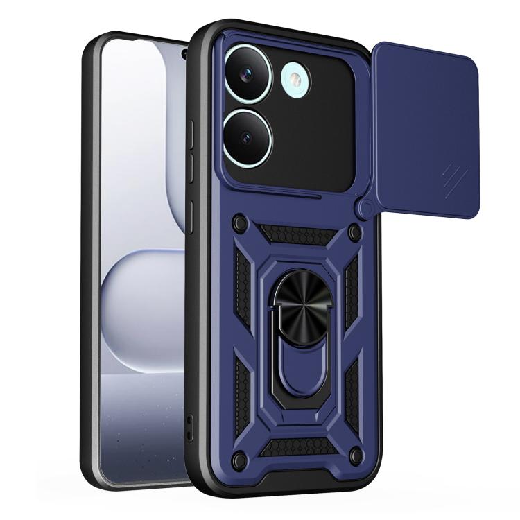 Sliding Camera Cover Design TPU+PC Phone Case, For Xiaomi Poco X8 Pro 5G, For Xiaomi 17 Ultra, For Xiaomi 17 Pro Max