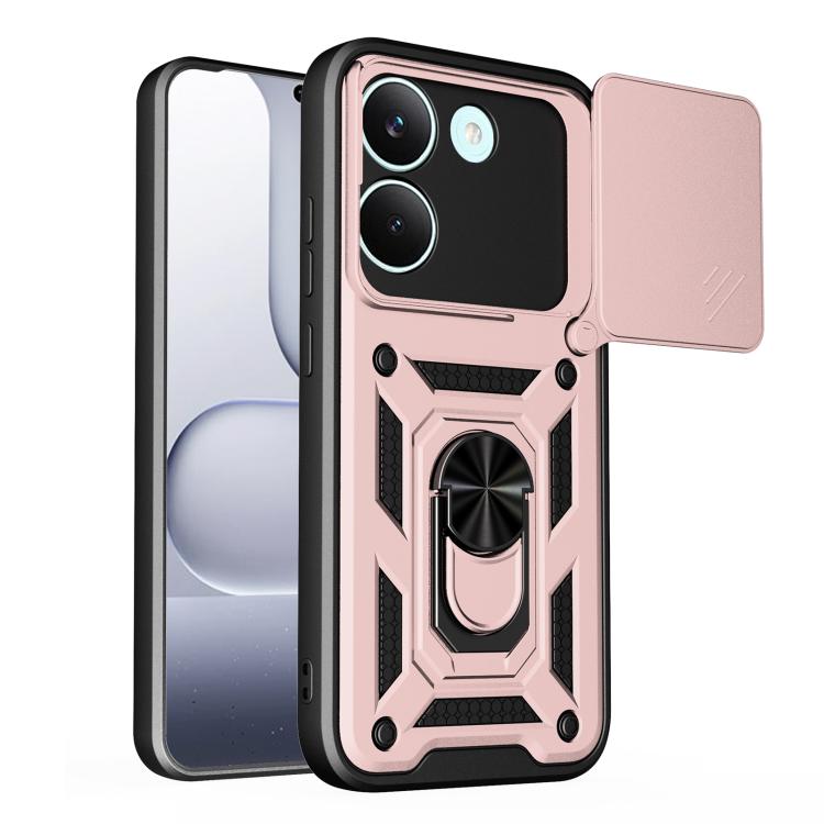 Sliding Camera Cover Design TPU+PC Phone Case, For Xiaomi Poco X8 Pro 5G, For Xiaomi 17 Ultra, For Xiaomi 17 Pro Max