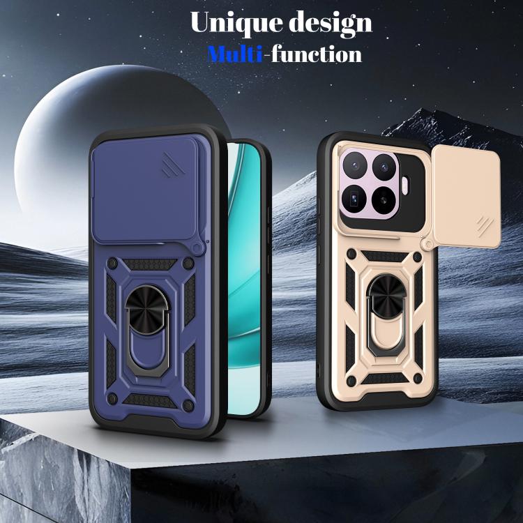 Sliding Camera Cover Design TPU+PC Phone Case, For Xiaomi 17T Pro 5G, For Xiaomi 17T 5G, For Xiaomi Poco X8 Pro Max 5G