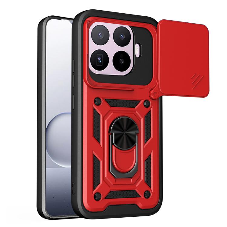 Sliding Camera Cover Design TPU+PC Phone Case, For Xiaomi 17T Pro 5G, For Xiaomi 17T 5G, For Xiaomi Poco X8 Pro Max 5G
