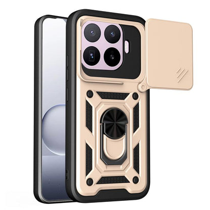 Sliding Camera Cover Design TPU+PC Phone Case, For Xiaomi 17T Pro 5G, For Xiaomi 17T 5G, For Xiaomi Poco X8 Pro Max 5G