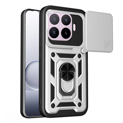 Sliding Camera Cover Design TPU+PC Phone Case, For Xiaomi 17T Pro 5G, For Xiaomi 17T 5G, For Xiaomi Poco X8 Pro Max 5G