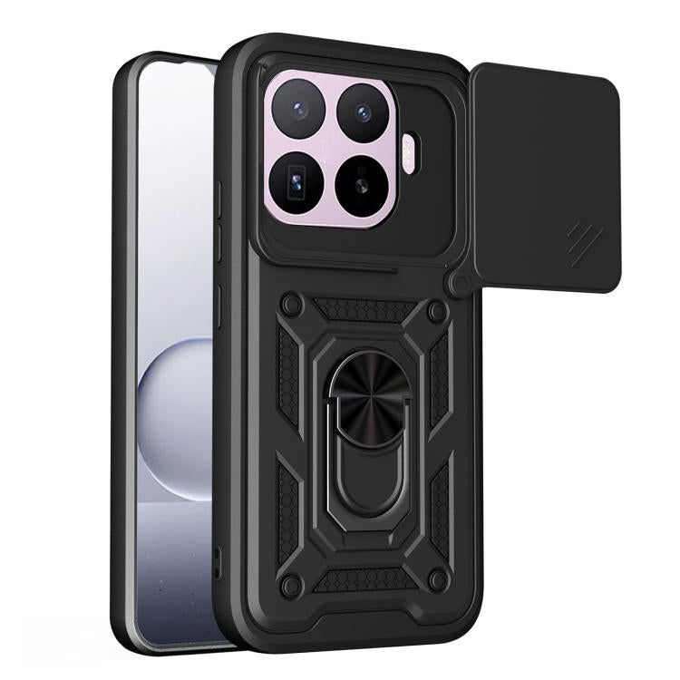 Sliding Camera Cover Design TPU+PC Phone Case, For Xiaomi 17T Pro 5G, For Xiaomi 17T 5G, For Xiaomi Poco X8 Pro Max 5G