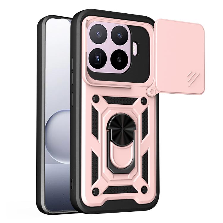 Sliding Camera Cover Design TPU+PC Phone Case, For Xiaomi 17T Pro 5G, For Xiaomi 17T 5G, For Xiaomi Poco X8 Pro Max 5G