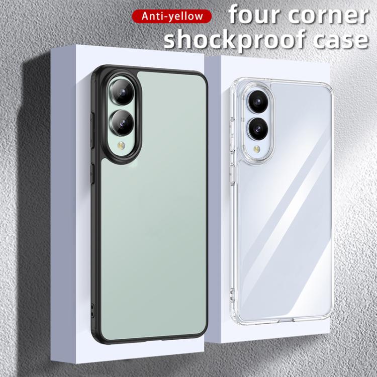 Armor Clear TPU Hybrid PC Phone Case, For Samsung Galaxy S25 Edge 5G, For Samsung Galaxy S24 FE 5G