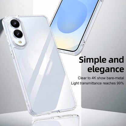 Armor Clear TPU Hybrid PC Phone Case, For Samsung Galaxy S25 Edge 5G, For Samsung Galaxy S24 FE 5G