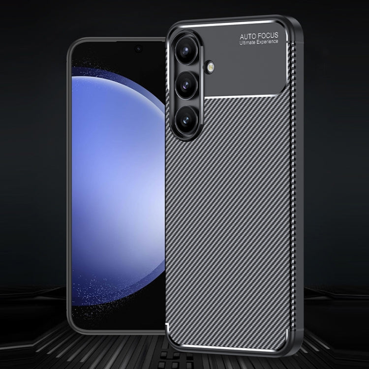 Carbon Fiber Texture Shockproof TPU Phone Case