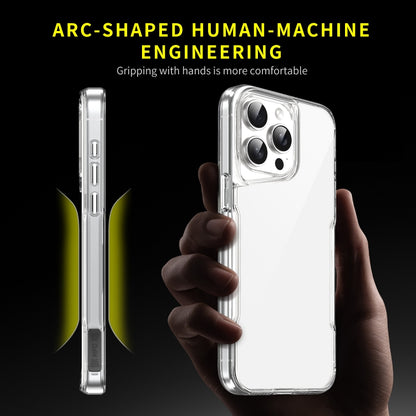 Acrylic + TPU Transparent Full Coverage Phone Case, For iPhone 16 Pro Max, For iPhone 16 Pro, For iPhone 16 Plus, For iPhone 16, For iPhone 15 Pro Max, For iPhone 15 Pro, For iPhone 14 Plus / 15 Plus, For iPhone 15, For iPhone 13 / 14, For iPhone 14 Pr...