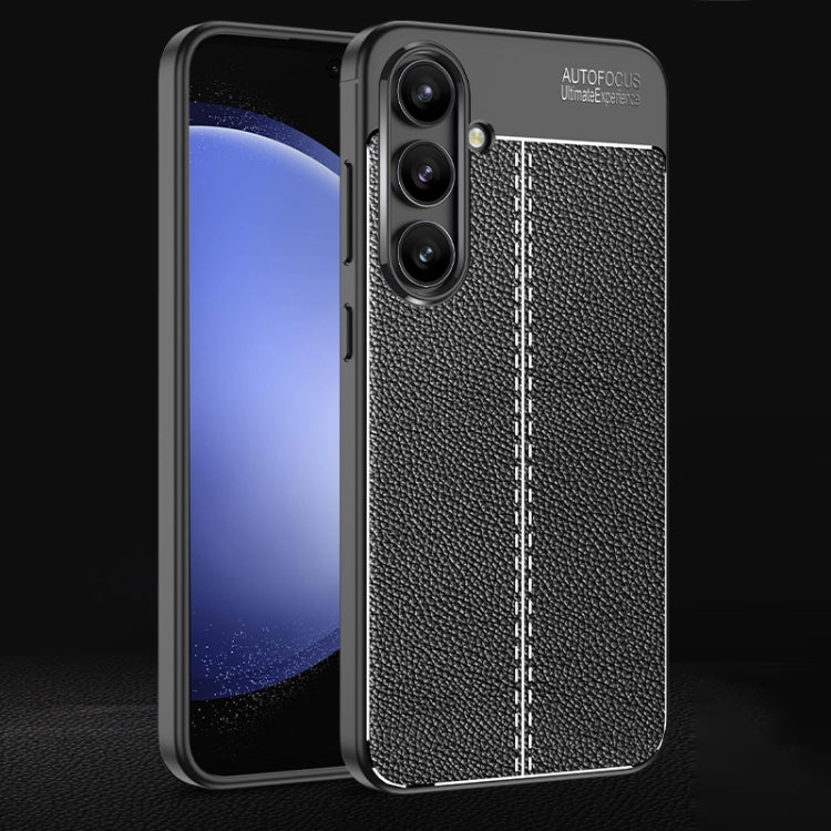 Litchi Texture Shockproof TPU Phone Case