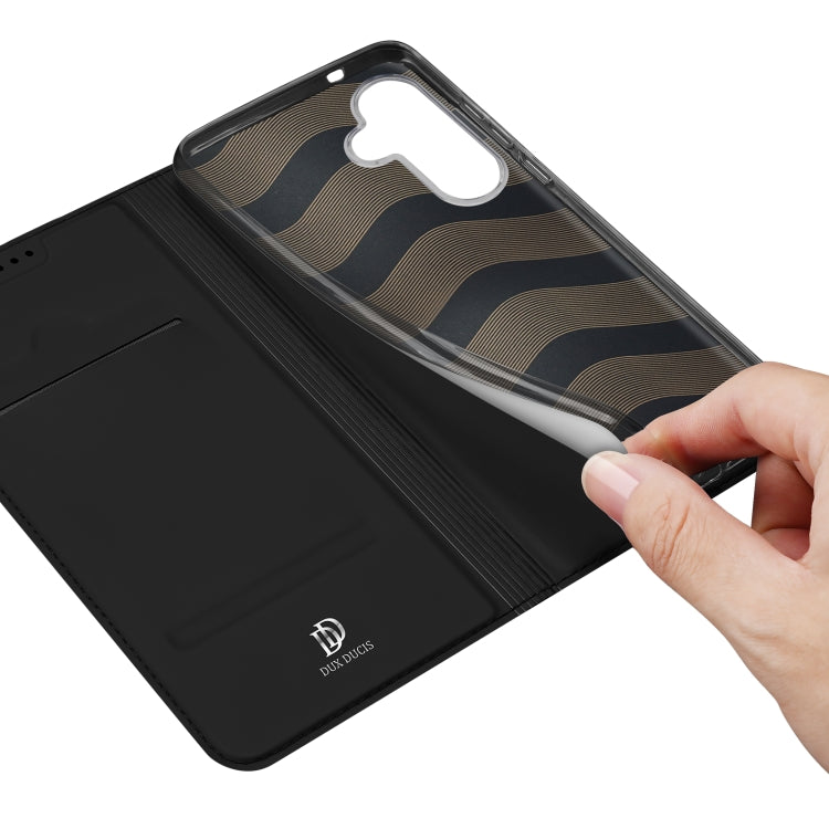 DUX DUCIS Skin Pro Series Flip Leather Phone Case, For Samsung Galaxy S25 5G, For Samsung Galaxy S25 Ultra 5G