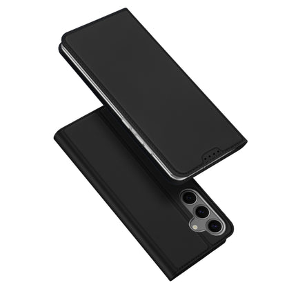 DUX DUCIS Skin Pro Series Flip Leather Phone Case, For Galaxy S26 FE 5G, For Samsung Galaxy S26+ 5G, For Samsung Galaxy S26 Ultra 5G, For Samsung Galaxy S26 Pro 5G, For Samsung Galaxy S25 FE 5G, For Samsung Galaxy S25 5G, For Samsung Galaxy S25 Ultra 5G