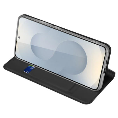 DUX DUCIS Skin Pro Series Flip Leather Phone Case, For Samsung Galaxy S25 Edge 5G, For Samsung Galaxy S25 5G, For Samsung Galaxy S25 Ultra 5G, For Samsung Galaxy S24 FE 5G