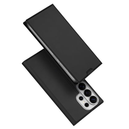 DUX DUCIS Skin Pro Series Flip Leather Phone Case, For Galaxy S26 FE 5G, For Samsung Galaxy S26+ 5G, For Samsung Galaxy S26 Ultra 5G, For Samsung Galaxy S26 Pro 5G, For Samsung Galaxy S25 FE 5G, For Samsung Galaxy S25 5G, For Samsung Galaxy S25 Ultra 5G