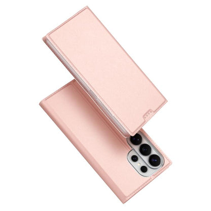 DUX DUCIS Skin Pro Series Flip Leather Phone Case, For Galaxy S26 FE 5G, For Samsung Galaxy S26+ 5G, For Samsung Galaxy S26 Ultra 5G, For Samsung Galaxy S26 Pro 5G, For Samsung Galaxy S25 FE 5G, For Samsung Galaxy S25 5G, For Samsung Galaxy S25 Ultra 5G