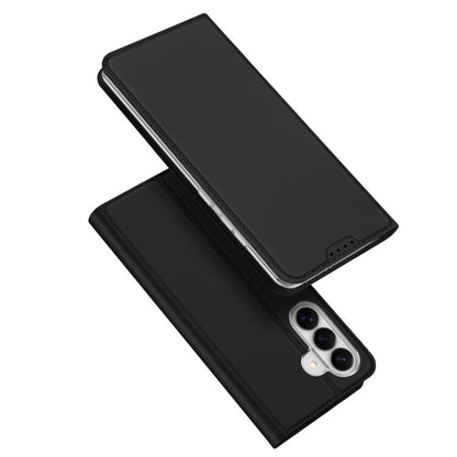 DUX DUCIS Skin Pro Series Flip Leather Phone Case, For Galaxy S26 FE 5G, For Samsung Galaxy S26+ 5G, For Samsung Galaxy S26 Ultra 5G, For Samsung Galaxy S26 Pro 5G, For Samsung Galaxy S25 FE 5G, For Samsung Galaxy S25 5G, For Samsung Galaxy S25 Ultra 5G