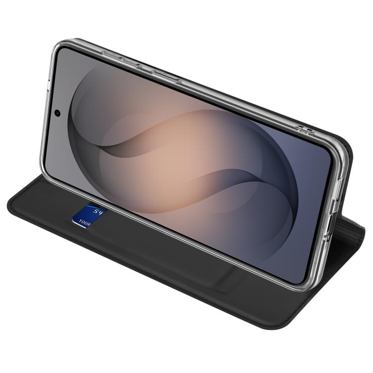 DUX DUCIS Skin Pro Series Flip Leather Phone Case, For Galaxy S26 FE 5G, For Samsung Galaxy S26+ 5G, For Samsung Galaxy S26 Ultra 5G, For Samsung Galaxy S26 Pro 5G, For Samsung Galaxy S25 FE 5G, For Samsung Galaxy S25 5G, For Samsung Galaxy S25 Ultra 5G